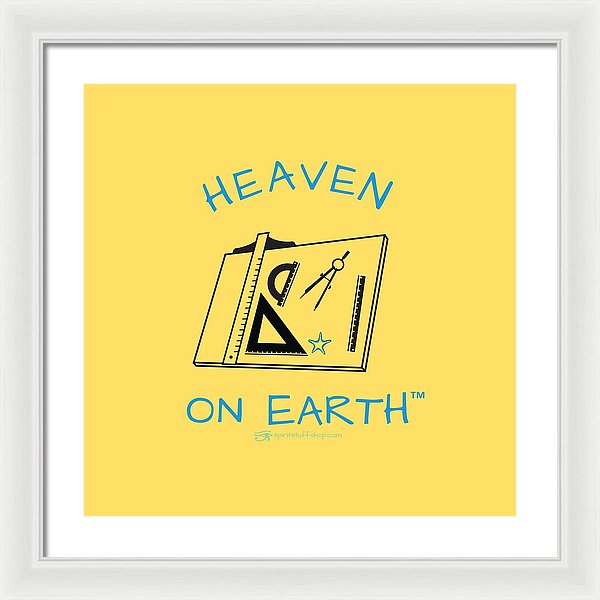 Architecture Heaven On Earth - Framed Print
