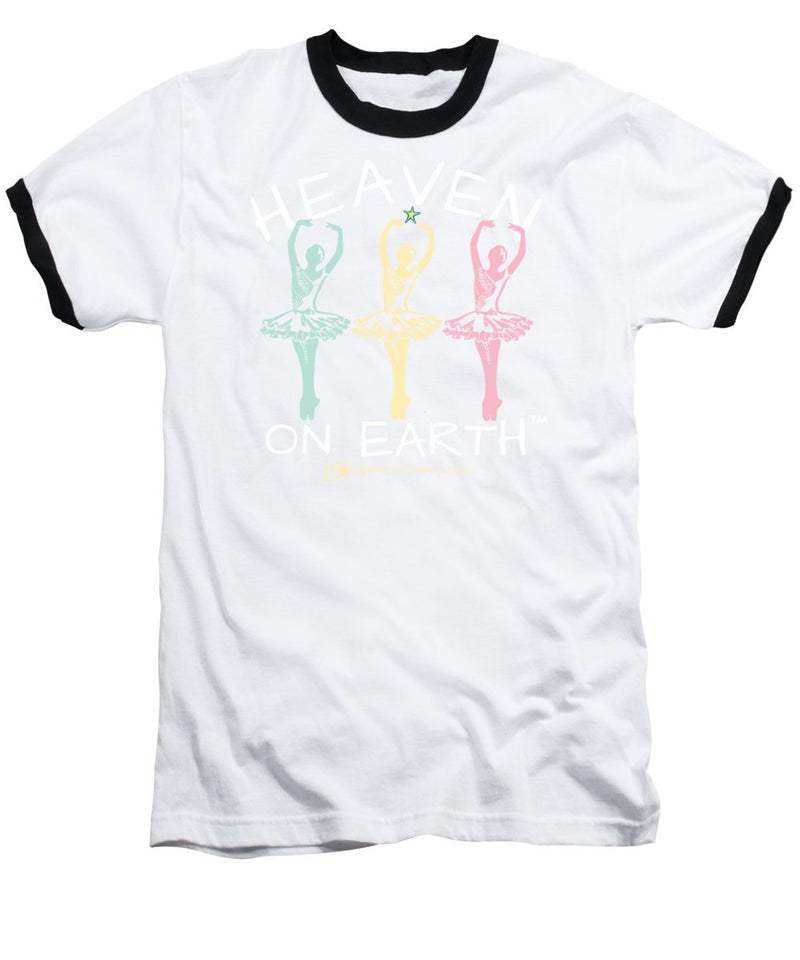 Ballerina Heaven On Earth - Baseball T-Shirt