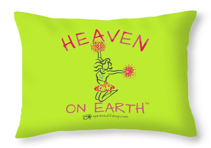 Cheerleading Heaven On Earth - Throw Pillow