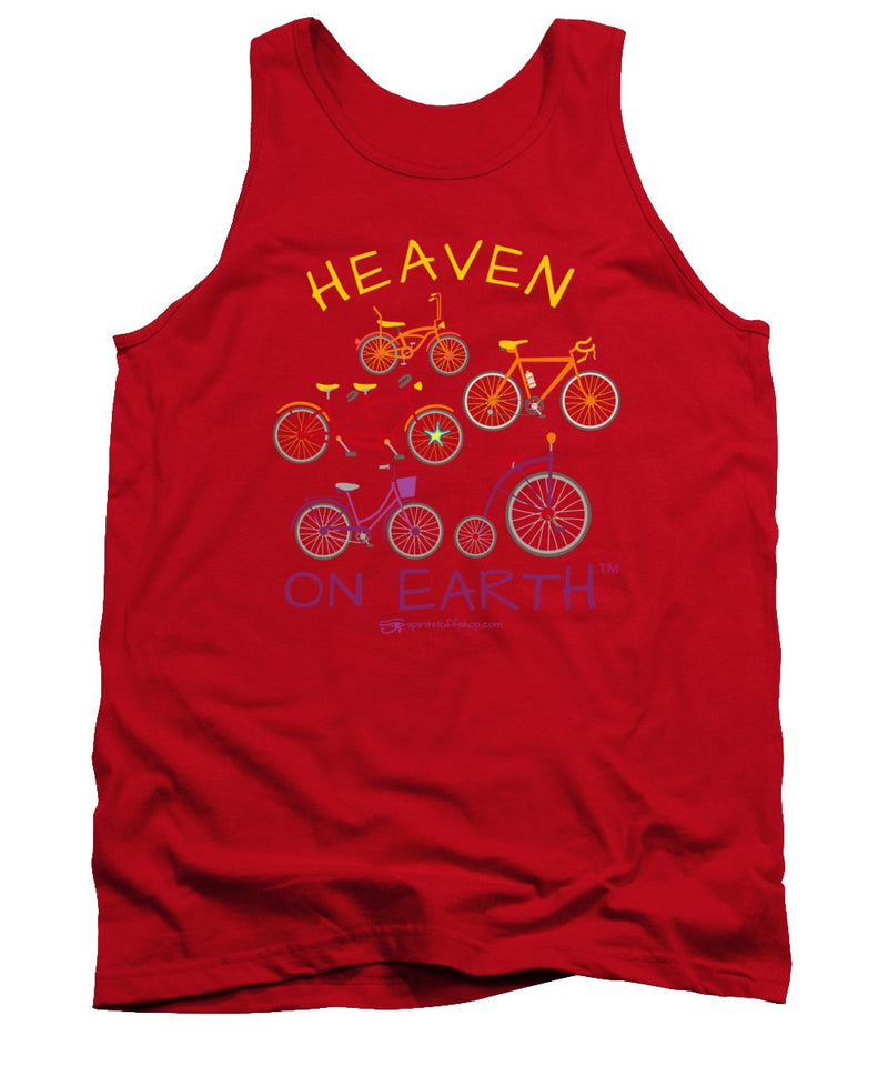 Bicycles Heaven On Earth - Tank Top