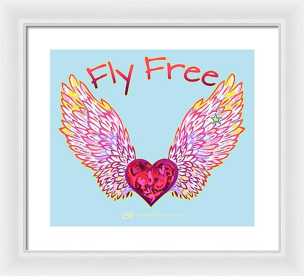Fly Free - Framed Print