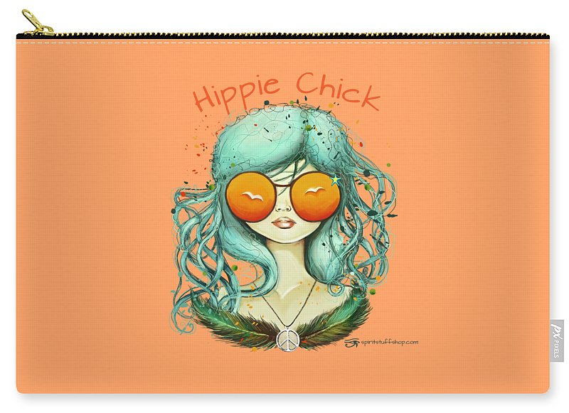 Hippie Chick - Carry-All Pouch