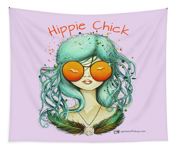 Hippie Chick - Tapestry