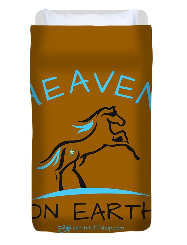 Horse Heaven On Earth - Duvet Cover
