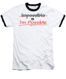 Impossible Equals I Am Possible - Baseball T-Shirt