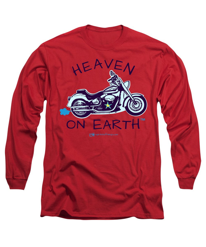 Motorcycle Heaven On Earth - Long Sleeve T-Shirt