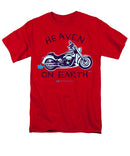 Motorcycle Heaven On Earth - Men's T-Shirt  (Regular Fit)