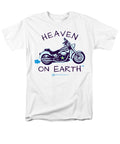 Motorcycle Heaven On Earth - Men's T-Shirt  (Regular Fit)