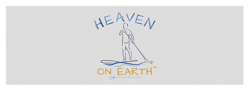 Paddle Board Heaven On Earth - Yoga Mat
