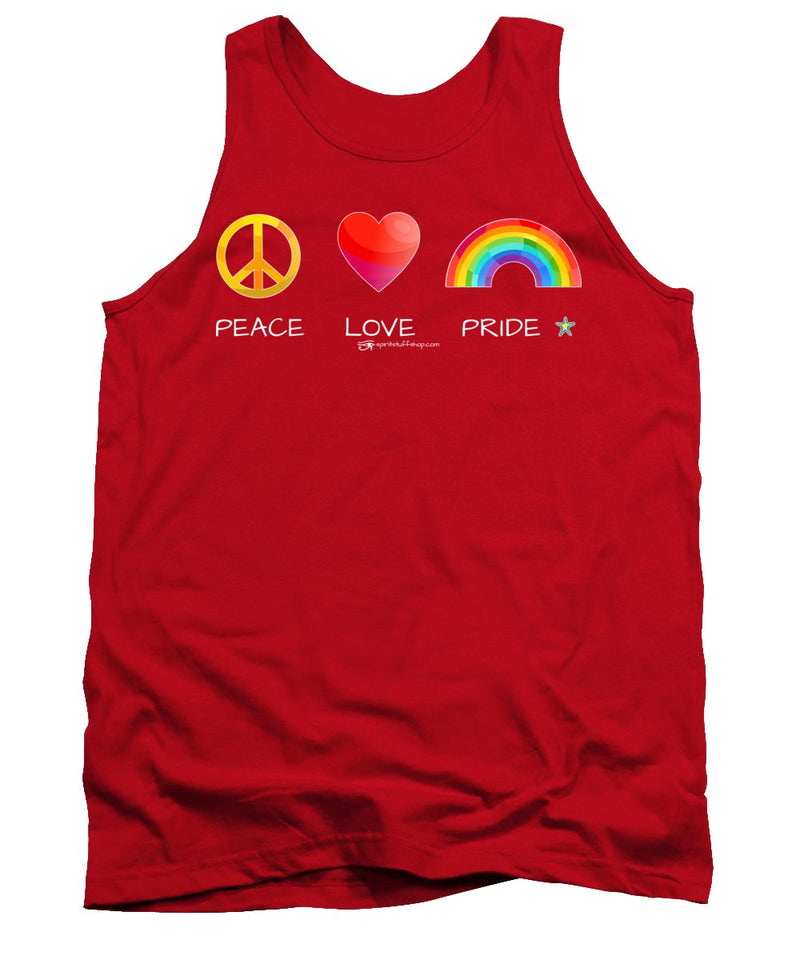 Peace Love And Pride - Tank Top