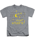 Shoot For The Moon Even If You Miss Your In The Stars - Kids T-Shirt