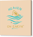 Swimming Heaven On Earth - Canvas Print
