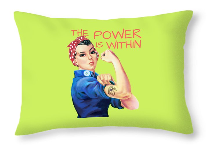 The Power Is Within - Throw Pillow