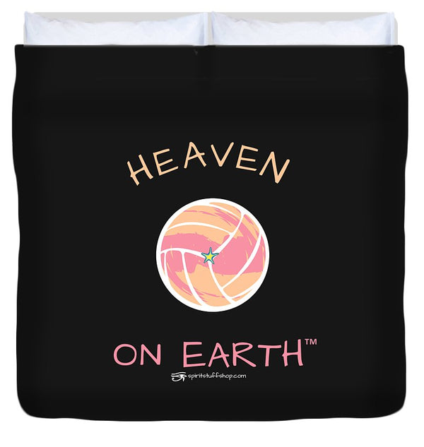 Volleyball Heaven On Earth - Duvet Cover