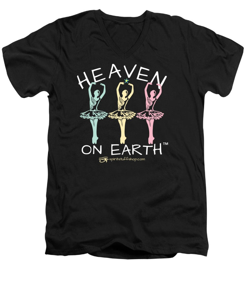 Ballerina Heaven On Earth - Men's V-Neck T-Shirt