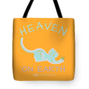 Cat/kitty Heaven On Earth - Tote Bag