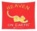 Cat/kitty Heaven On Earth - Tapestry