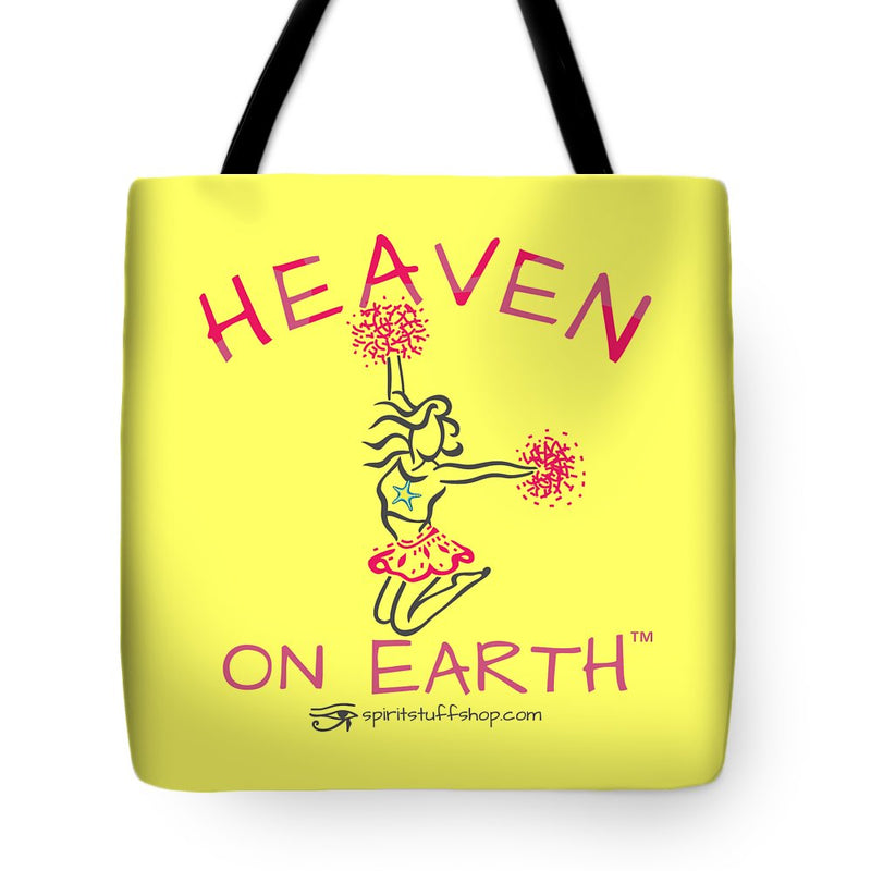 Cheerleading Heaven On Earth - Tote Bag