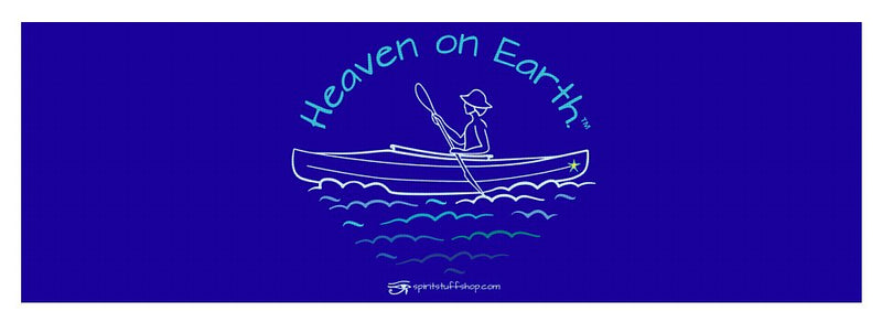 Kayaker Heaven On Earth - Yoga Mat