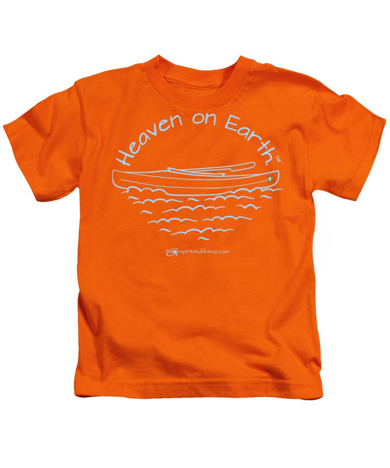 Kayak Heaven On Earth - Kids T-Shirt