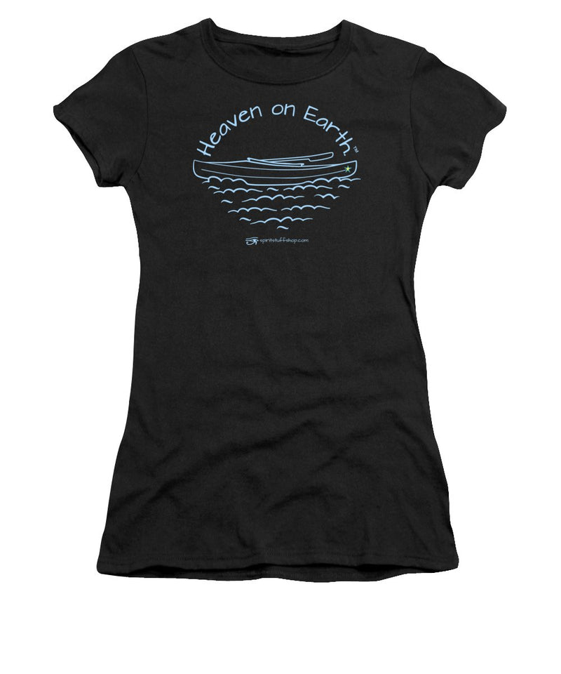 Kayak Heaven On Earth - Women's T-Shirt