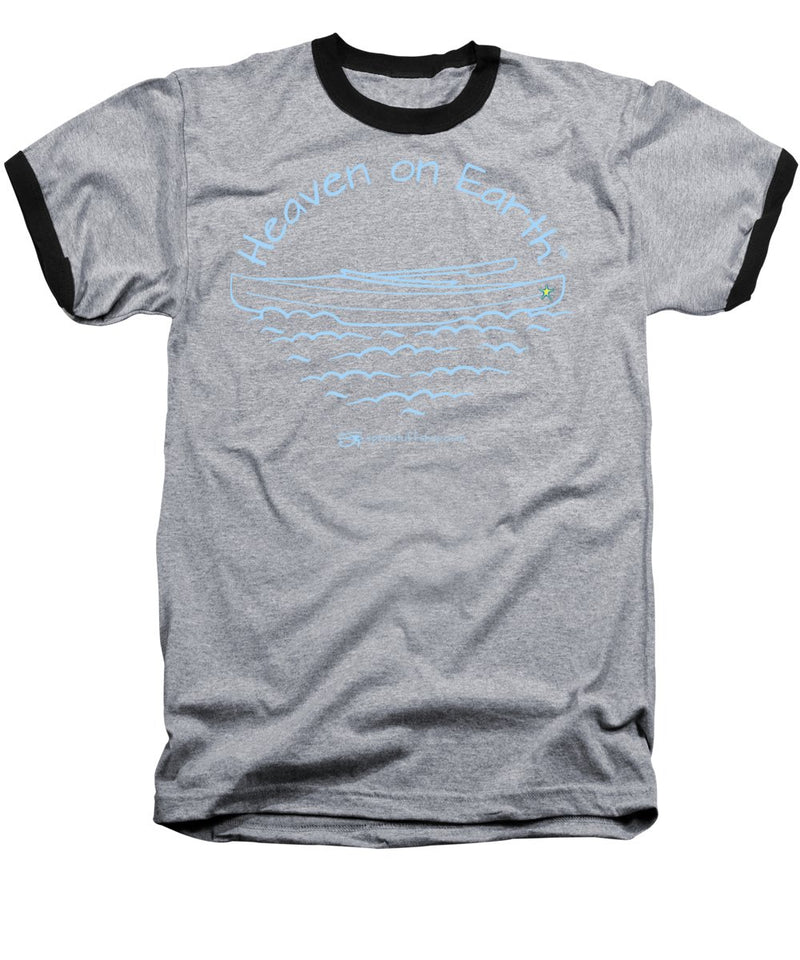 Kayak Heaven On Earth - Baseball T-Shirt