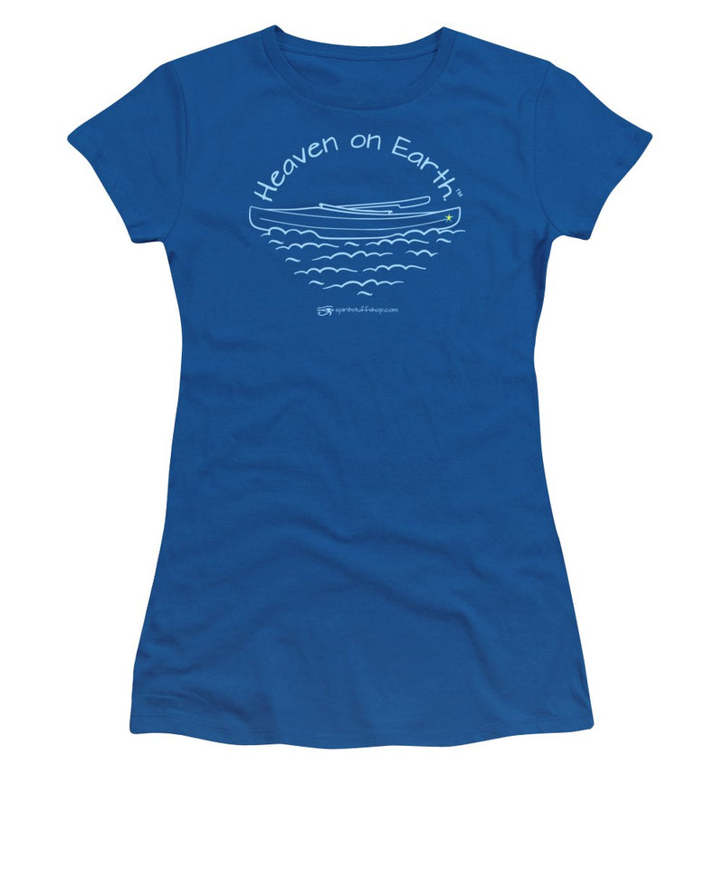 Kayak Heaven On Earth - Women's T-Shirt