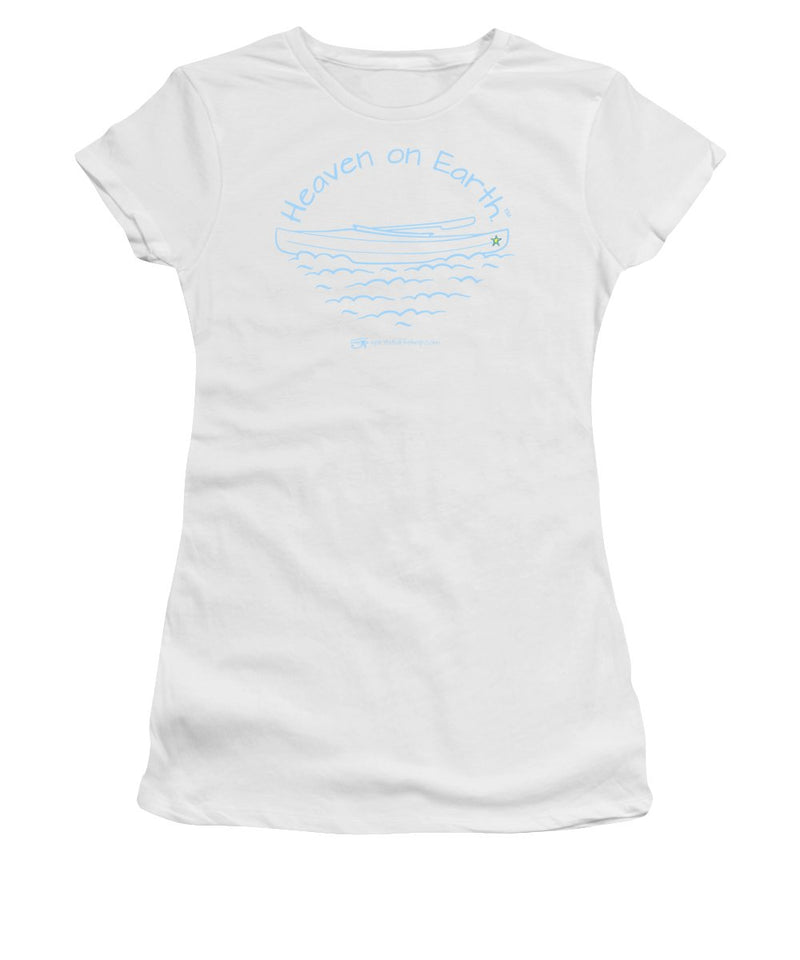 Kayak Heaven On Earth - Women's T-Shirt