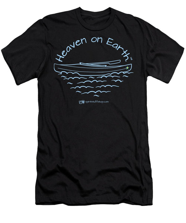 Kayak Heaven On Earth - Men's T-Shirt (Athletic Fit)