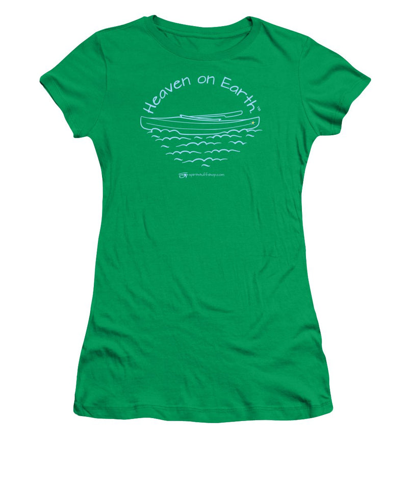 Kayak Heaven On Earth - Women's T-Shirt