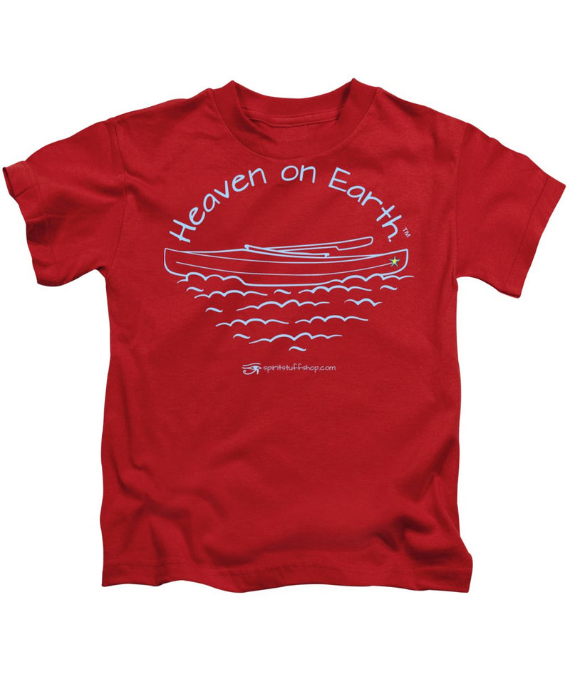 Kayaking Heaven On Earth - Kids T-Shirt