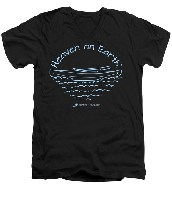 Kayak Heaven On Earth - Men's V-Neck T-Shirt
