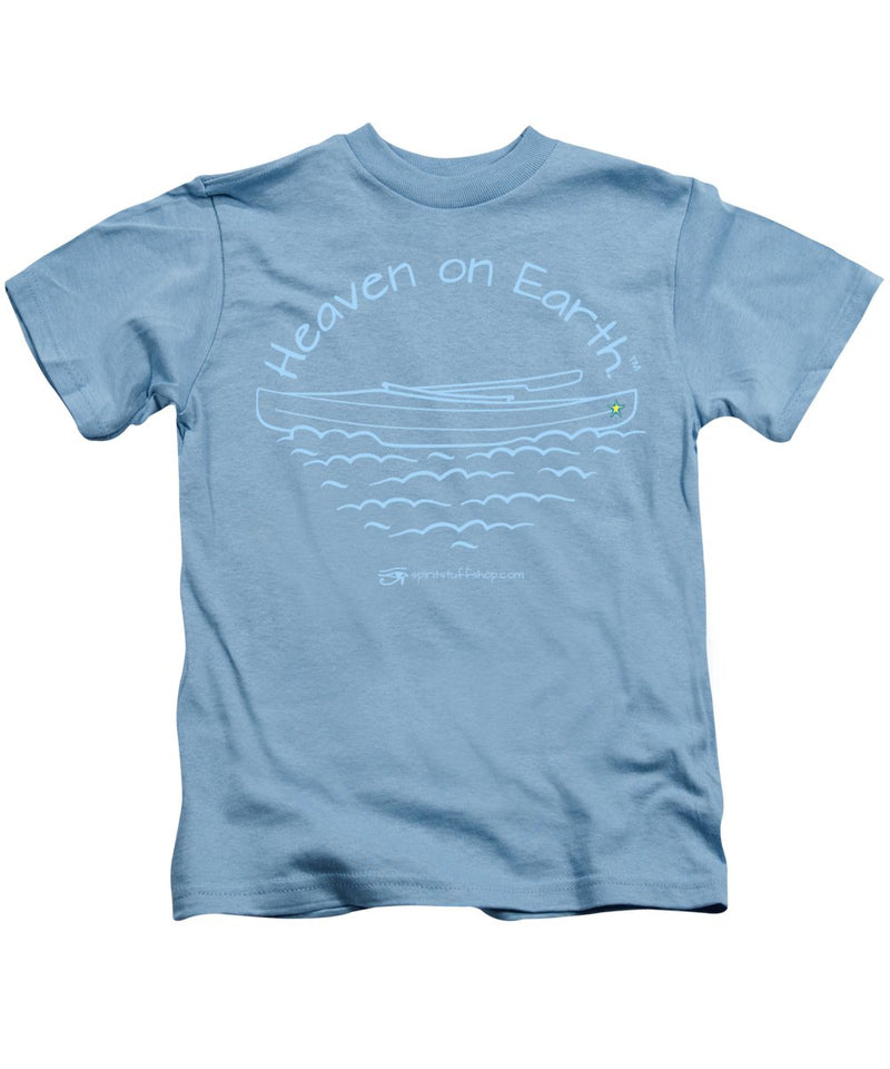 Kayak Heaven On Earth - Kids T-Shirt