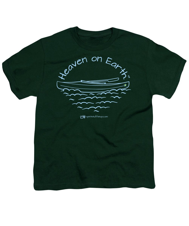 Kayaking Heaven On Earth - Youth T-Shirt