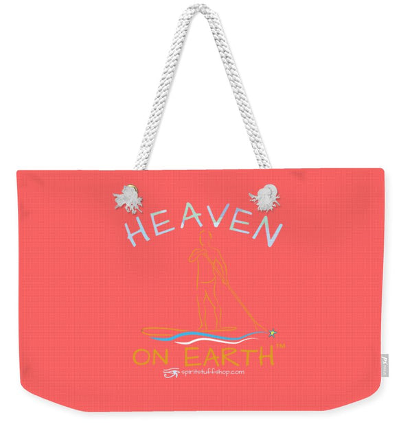 Paddle Board Heaven On Earth - Weekender Tote Bag