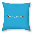 Bee The Chng You Want To See - Throw Pillow