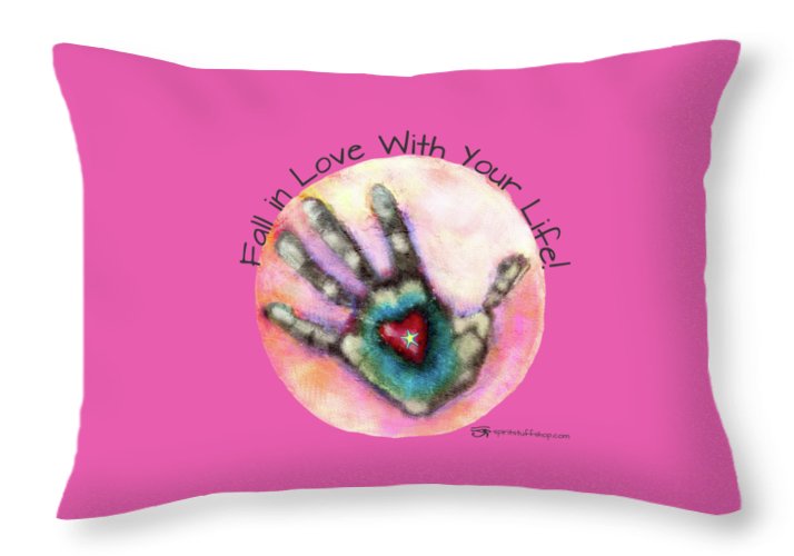 Fall In Love With Your Life - Throw Pillow