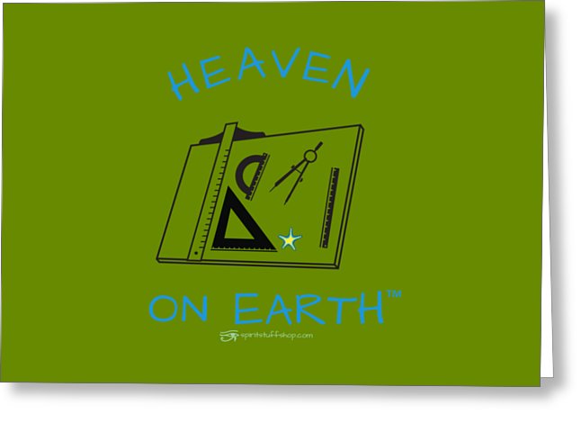 Architecture Heaven On Earth - Greeting Card