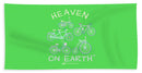 Bicycles Heaven On Earth - Bath Towel