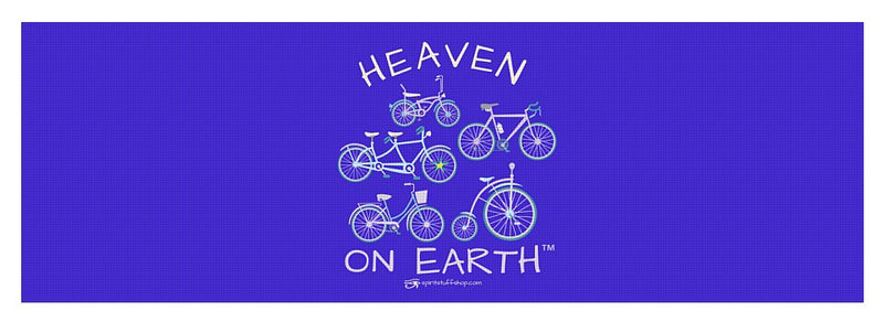 Bicycles Heaven On Earth - Yoga Mat