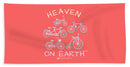 Bicycles Heaven On Earth - Beach Towel