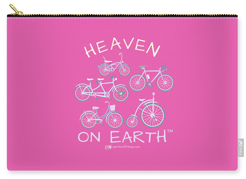 Bicycles Heaven On Earth - Carry-All Pouch