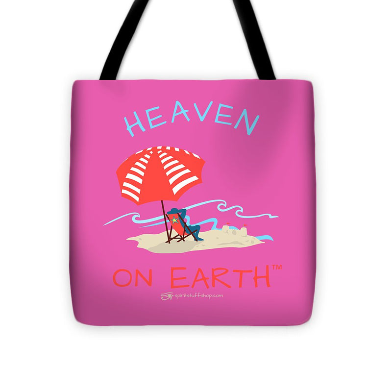 Beach Time Heaven On Earth - Tote Bag