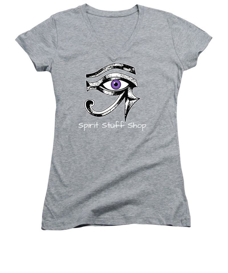 Sss Eye Logo - Women's V-Neck