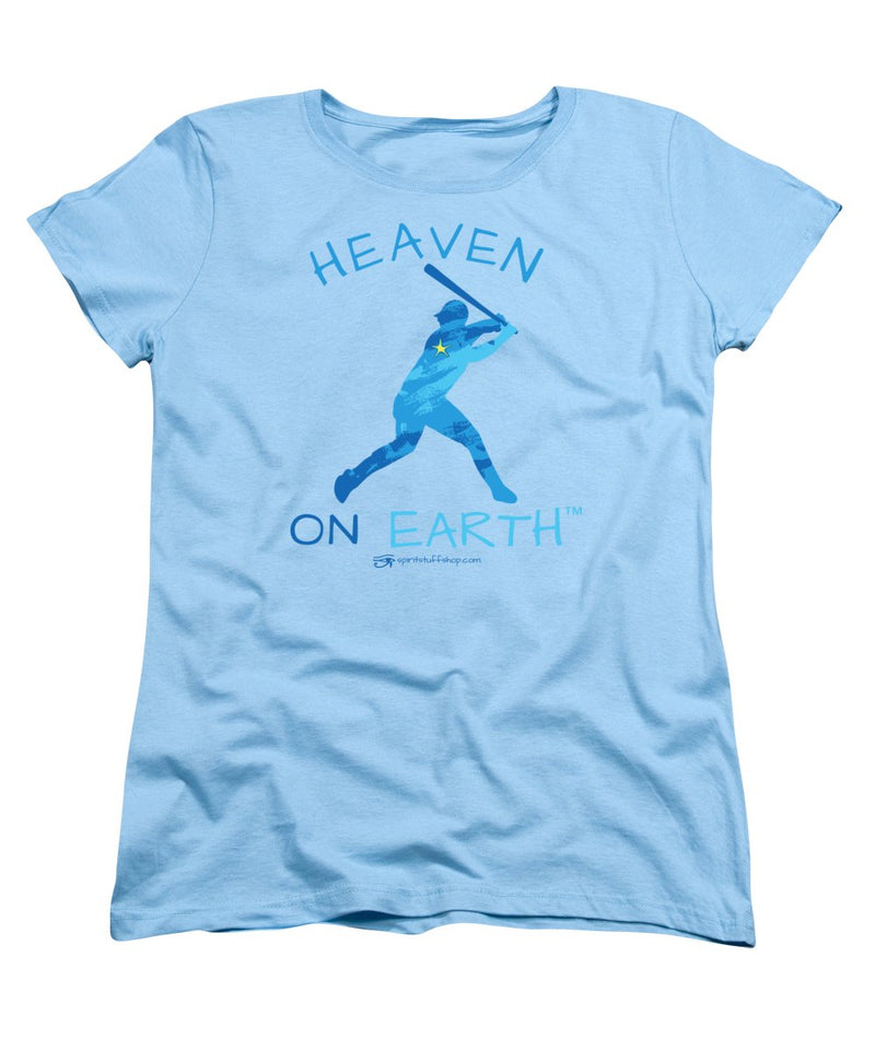 Baseball Heaven On Earth - Women's T-Shirt (Standard Fit)