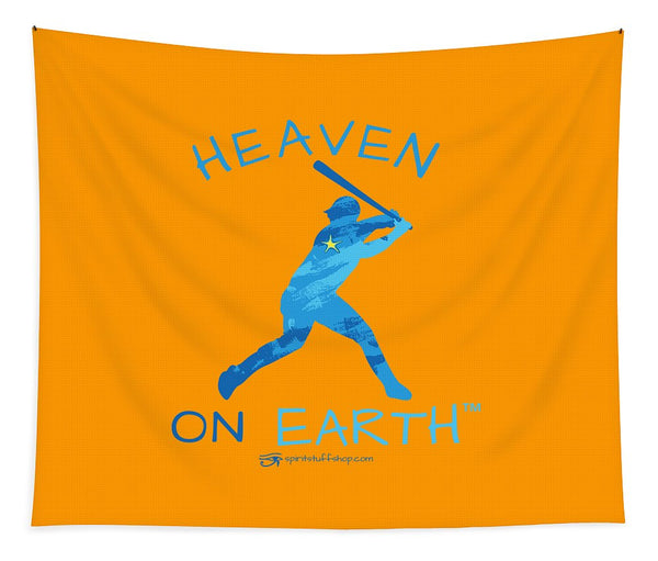Baseball Heaven On Earth - Tapestry