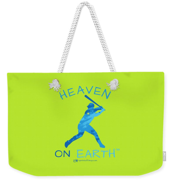 Baseball Heaven On Earth - Weekender Tote Bag