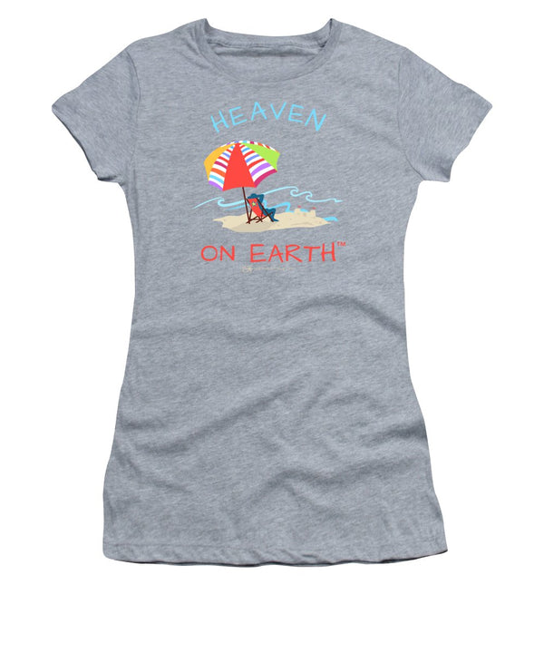 Beach Time Heaven On Earth - Women's T-Shirt