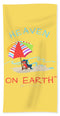 Beach Time Heaven On Earth - Beach Towel