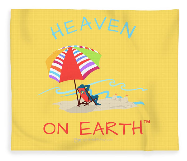 Beach Time Heaven On Earth - Blanket